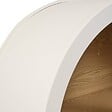 ATMOSPHERA - Vaisselier 4 portes 4 niveaux ivoire H180cm - vignette