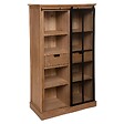 ATMOSPHERA - Bibliothèque "Danik" bois naturel 80x150cm - vignette