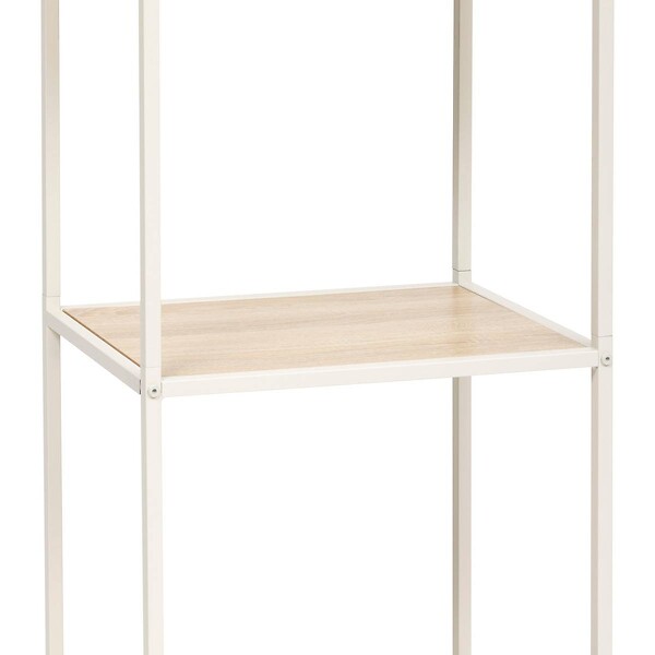 5 FIVE SIMPLY SMART - Etagère 4 niveaux Curvy bois clair - large