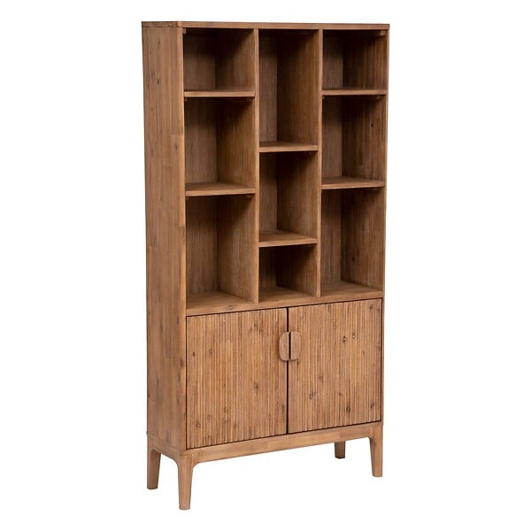 ATMOSPHERA - Bibliothèque "Sabor" acacia 95x190cm - large