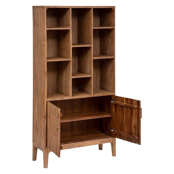 ATMOSPHERA - Bibliothèque "Sabor" acacia 95x190cm - large
