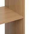 5 FIVE SIMPLY SMART - Bibliothèque "Tasso" 8 cases 63x159cm effet bois naturel - vignette
