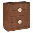 ATMOSPHERA - Commode 4 tiroirs Wany marron 80x40cm - vignette