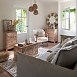 ATMOSPHERA - Commode "Shirel" manguier 3 tiroirs - vignette