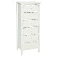 ATMOSPHERA - Chiffonnier "Charme" blanc 6 tiroirs - vignette
