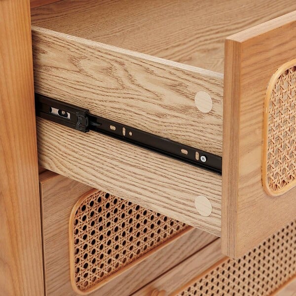 ATMOSPHERA - Commode Tiria marron 90x45cm - large
