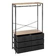 5 FIVE SIMPLY SMART - Dressing penderie 6 tiroirs "Tissa" - vignette
