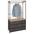 5 FIVE SIMPLY SMART - Dressing penderie 6 tiroirs "Tissa" - vignette