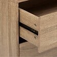 5 FIVE SIMPLY SMART - Dressing "Dolo" 3 tiroirs avec penderie effet bois - vignette