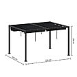 HESPERIDE - Tonnelle rectangulaire "Zalya" graphite & ardoise 4x3m - vignette
