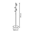 5 FIVE SIMPLY SMART - Porte-manteaux Come 6 patères arrondies - vignette