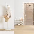 5 FIVE SIMPLY SMART - Porte-manteaux 6 patères Cassie beige H 175,5cm - vignette