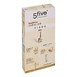 5 FIVE SIMPLY SMART - Dressing Tissa 4 patères 1 tiroir beige - vignette