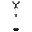 5 FIVE SIMPLY SMART - Porte-manteaux 11 patères 176,5cm noir - vignette