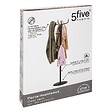 5 FIVE SIMPLY SMART - Porte-manteaux 11 patères 176,5cm noir - vignette