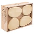 ATMOSPHERA - Lot de 4 patères organiques Karen blanc ivoire L7/10cm - vignette