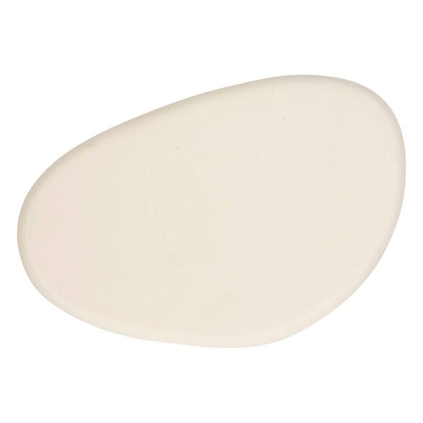 ATMOSPHERA - Lot de 4 patères organiques Karen blanc ivoire L7/10cm - large