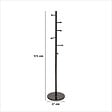 5 FIVE SIMPLY SMART - Porte-manteaux 8 crochets H173cm - vignette