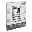 5 FIVE SIMPLY SMART - Range-chaussures modulables noir - vignette