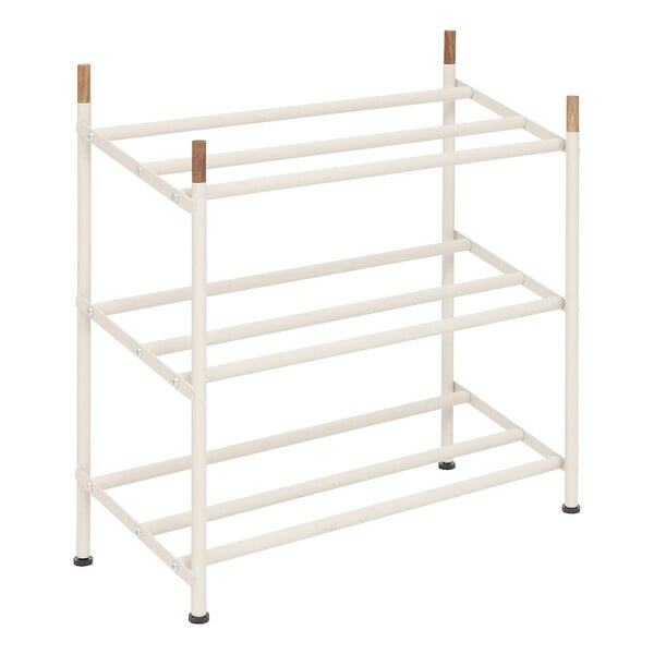 5 FIVE SIMPLY SMART - Range-chaussures extensible 6/12 paires Cassie beige - large
