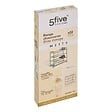 5 FIVE SIMPLY SMART - Range-chaussures 12 paires Metty noir - vignette
