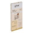 5 FIVE SIMPLY SMART - Range-chaussures extensible 6/12 paires Cassie vert - vignette