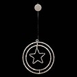 FEERIC LIGHTS & CHRISTMAS - Déco lumineuse intérieur Double cercle 50 LED H 41 cm - vignette