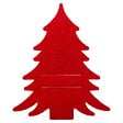 FEERIC LIGHTS & CHRISTMAS - Lot de 4 porte-couverts sapin rouge - vignette