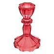 FEERIC LIGHTS & CHRISTMAS - Bougeoir H.11cm verre rouge - vignette
