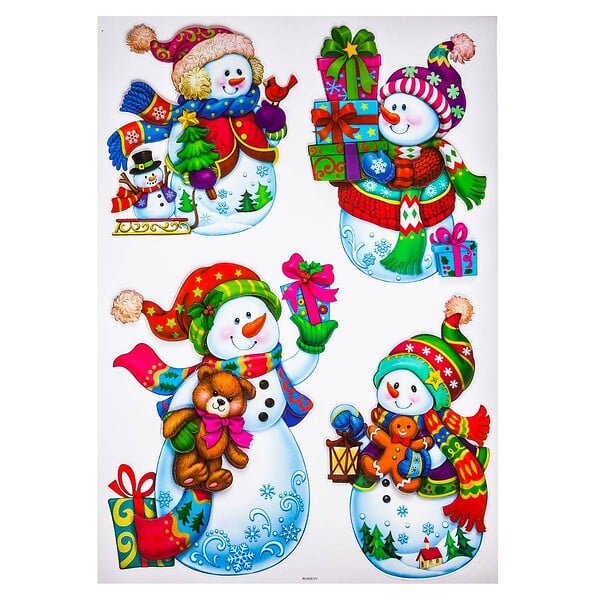 FEERIC LIGHTS & CHRISTMAS - Sticker traditionnel 3D 29X41 - large