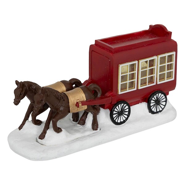 FEERIC LIGHTS & CHRISTMAS - Accessoire village calèche l.17,4cm - large