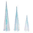 FEERIC LIGHTS & CHRISTMAS - FI INT CONE RUBAN X3 60L H80 P - vignette
