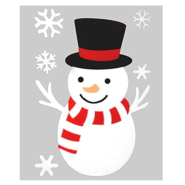 FEERIC LIGHTS & CHRISTMAS - Stickers Bonhomme de Neige - large
