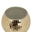 FEERIC LIGHTS & CHRISTMAS - Bougeoir Photophore Boule disco en Verre - vignette