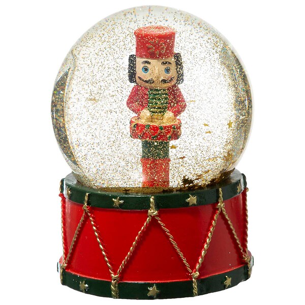 FEERIC LIGHTS & CHRISTMAS - Boule à neige "Soir de Noël" Casse-noisette  65mm - large