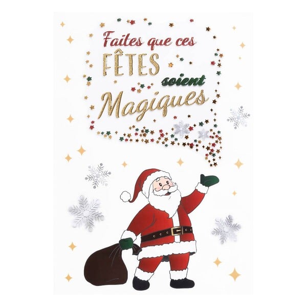 FEERIC LIGHTS & CHRISTMAS - Stickers POP Revisité 29 x 40 cm - large