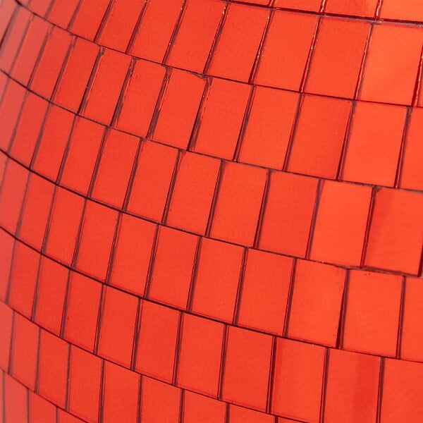 ATMOSPHERA - SUSP BOULE DISCO ROUGE D40 - large