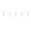 FEERIC LIGHTS & CHRISTMAS - Guirlande lumineuse Glaçons 10 LED Blanc froid L 135 cm - vignette