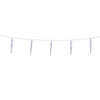 FEERIC LIGHTS & CHRISTMAS - Guirlande lumineuse Glaçons 10 LED Blanc froid L 135 cm - vignette