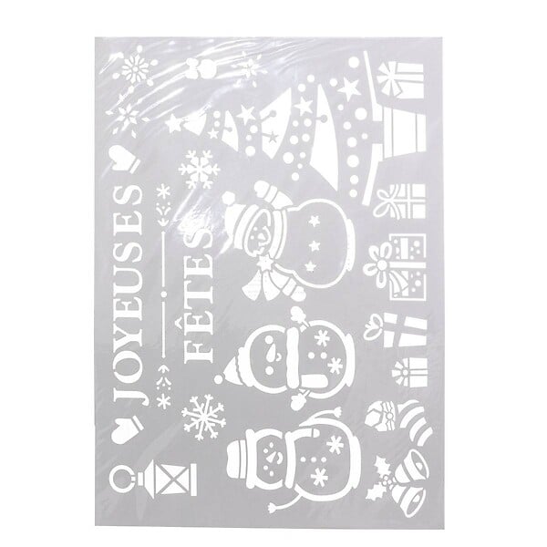 FEERIC LIGHTS & CHRISTMAS - Pochoir Noël Gm 44,5 x 59,5 cm - large