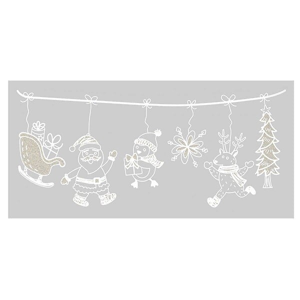 FEERIC LIGHTS & CHRISTMAS - DECOVITRE GUIRLANDE 2ASS 49X23 - large