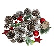FEERIC LIGHTS & CHRISTMAS - Sachet d'accessoires déco de table nature 110 gr rouge - vignette
