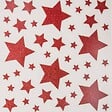 FEERIC LIGHTS & CHRISTMAS - Déco vitre pailleté étoile 30X32 - vignette