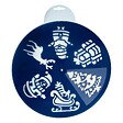 FEERIC LIGHTS & CHRISTMAS - Pochoir rotatif en PVC D30cm 3 assortiments - vignette