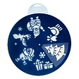 FEERIC LIGHTS & CHRISTMAS - Pochoir rotatif en PVC D30cm 3 assortiments - vignette
