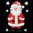 FEERIC LIGHTS & CHRISTMAS - Stickers Bonhomme de Neige - vignette