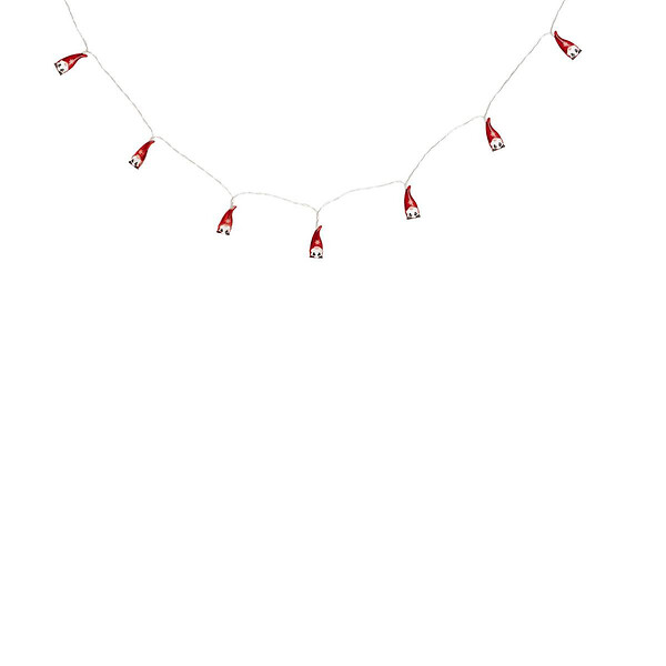 FEERIC LIGHTS & CHRISTMAS - Guirlande lumineuse Personnage 10 LED Blanc chaud L 135 cm - large