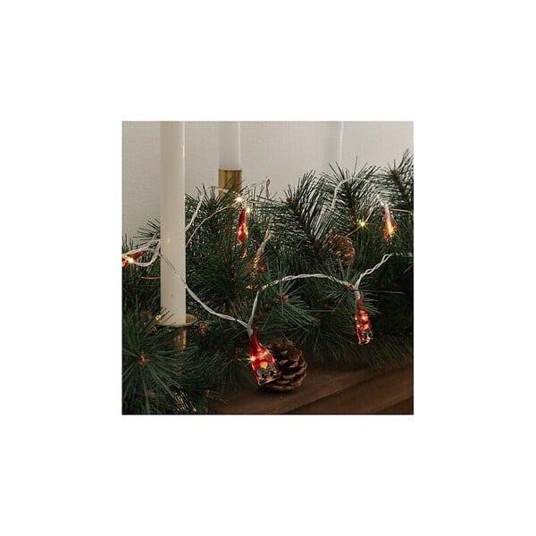 FEERIC LIGHTS & CHRISTMAS - Guirlande lumineuse Personnage 10 LED Blanc chaud L 135 cm - large