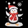FEERIC LIGHTS & CHRISTMAS - Stickers Bonhomme de Neige - vignette