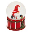 FEERIC LIGHTS & CHRISTMAS - BOULE NEIGE GNOMES 100MM 2ASS - vignette